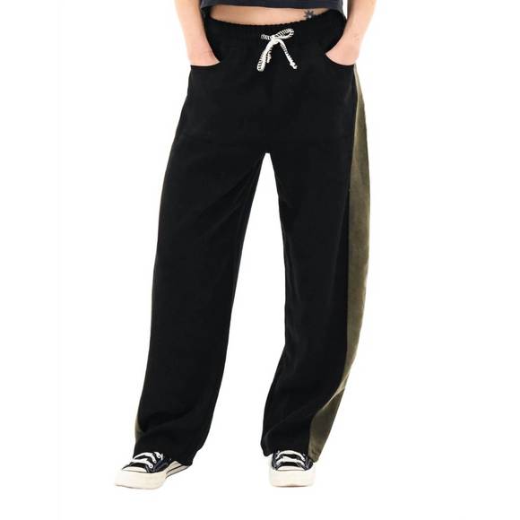 NEW ASKK NY women's cancun pant safari pants in black